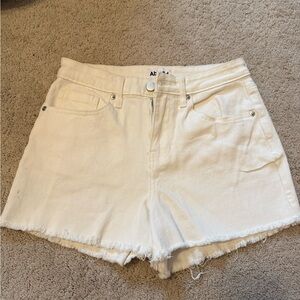 Abound Cream Jean Shorts